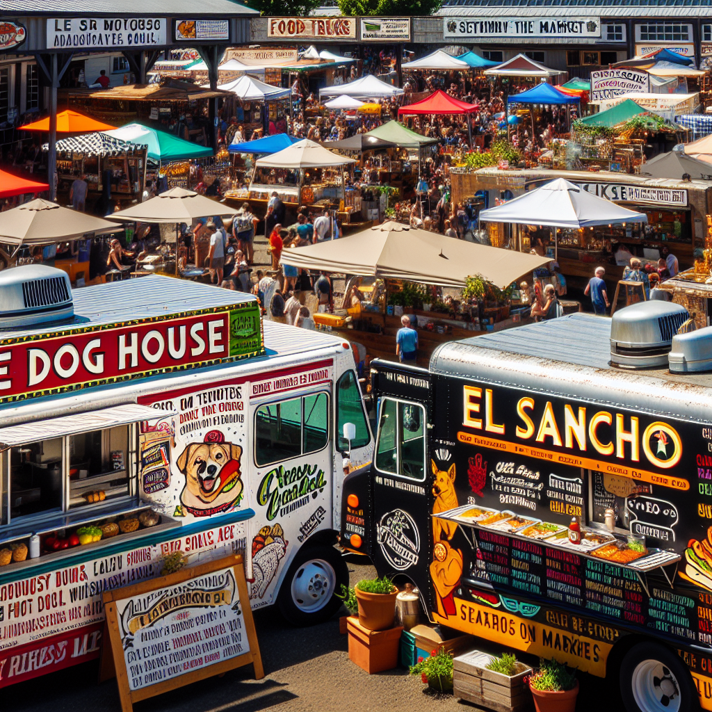 Experience the flavors of Madras through its diverse food truck culture and the abundant offerings of the Saturday Market.