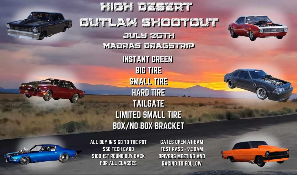 Feel the thrill of competition at the High Desert Outlaw Shootout.