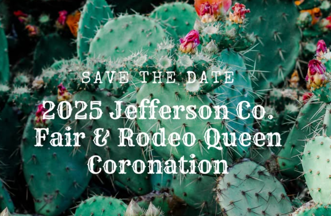 2025 Jefferson Co. Fair & Rodeo Queen Coronation in Madras, OR on January 18, 2025